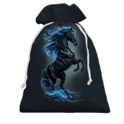 3D Подарунковий мішечок Сірий кінь