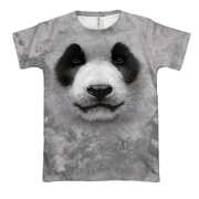 3D футболка с пандой