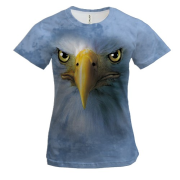 Женская 3D футболка с орлом (2)