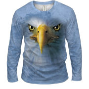 Чоловічий 3D лонгслів з орлом (2)