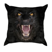 3D подушка Чорна пантера