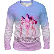 Чоловічий 3D лонгслів HUNTRIX K-POP