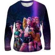 Мужской 3D лонгслив K-pop demon hunters show