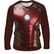 Мужской 3D лонгслив Костюм Железного Человека