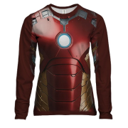 Женский 3D лонгслив Костюм Железного Человека