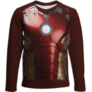 Детский 3D лонгслив Костюм Железного Человека