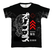 3D футболка Cyber Art Style