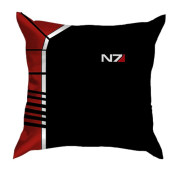 3D подушка Mass Effect, N7 logo