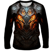 Мужской 3D лонгслив Fire Costume (DarkSouls)