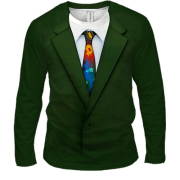 Мужской 3D лонгслив Costume Disco Elysium