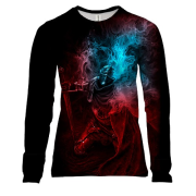 Женский 3D лонгслив Погасший рыцарь Elden Ring