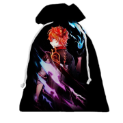 3D Подарунковий мішечок Тарталья - Genshin Impact neon
