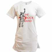Подовжена футболка The Rock Band
