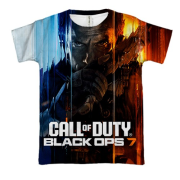 3D футболка CoD, Black Ops 7
