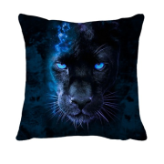 3D подушка з пантерою