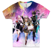 Детская 3D футболка Honkai: Star Rail