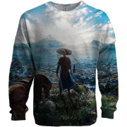 3D свитшот Where Winds Meet, пейзаж