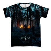 3D футболка Witcher IV - Dark Forest