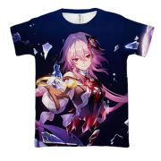 3D футболка Evernight - Honkai Star Rail