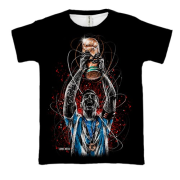 3D футболка Lionel Messi World Cup