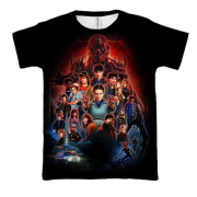 3D футболка Stranger Things Poster