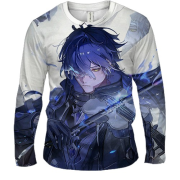 Мужской 3D лонгслив Flins - Genshin Impact