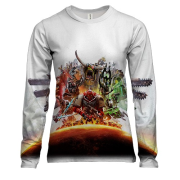 Женский 3D лонгслив Warhammer 40k Dawn of War IV