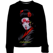 Детский 3D свитшот CyberGeisha 2077