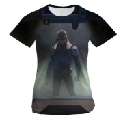 Женская 3D футболка Dispatch - Mecha Man