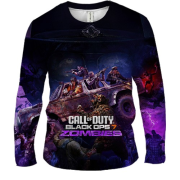 Мужской 3D лонгслив CoD Black Ops 7 Zombies