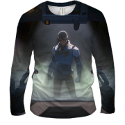 Мужской 3D лонгслив Dispatch - Mecha Man