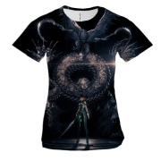 Женская 3D футболка EVE (Stellar Blade) Dark