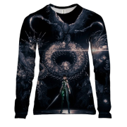 Женский 3D лонгслив EVE (Stellar Blade) Dark