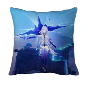 3D подушка Skirk blue, Genshin Impact