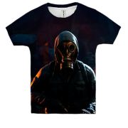 Детская 3D футболка STALKER в противогазе