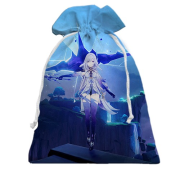 3D Подарочный мешочек Skirk blue, Genshin Impact