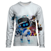 Жіночий 3D лонгслів Astro Bot Game