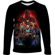 Дитячий 3D лонгслів Stranger Things Poster