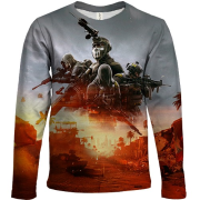 Дитячий 3D лонгслів Battlefield REDSEC