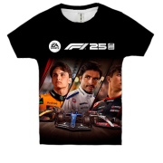 Детская 3D футболка F1 25 Cover Art