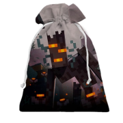 3D Подарочный мешочек Minecraft - The Creaking