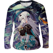 Чоловічий 3D лонгслів Firefly - Honkai Star Rail