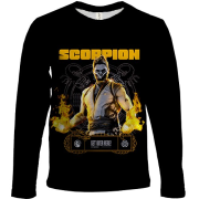 Детский 3D лонгслив Scorpion (Mortal-Kombat)