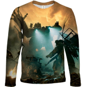 Детский 3D лонгслив The Forever Winter