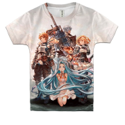 Детская 3D футболка Granblue Fantasy Relink