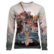 Жіночий 3D лонгслів Granblue Fantasy Relink