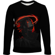 Детский 3D лонгслив Sasuke Uchiha dark