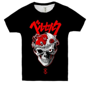 Дитяча 3D футболка Skull Knight Berserk