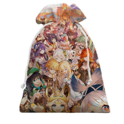 3D Подарунковий мішечок Genshin Impact Characters