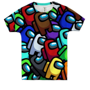 Дитяча 3D футболка Among us Art